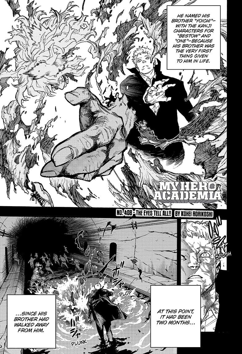 My Hero Academia, Chapter 403 - My Hero Academia Manga Online